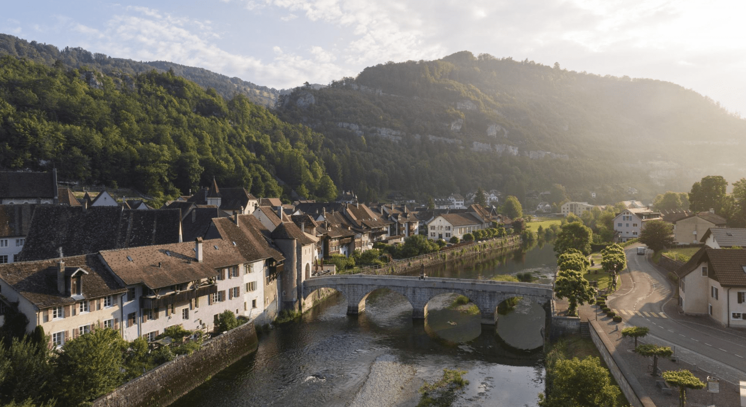 Visiting the Secrets of St Ursanne and Its Medieval Village in the Jura Region